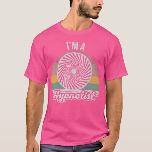 Camiseta Soy Una Ilusión Óptica Espiral Hipnotista (Anverso)