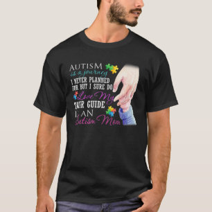 Camiseta Soy una madre autista que rompe el autismo mamá au
