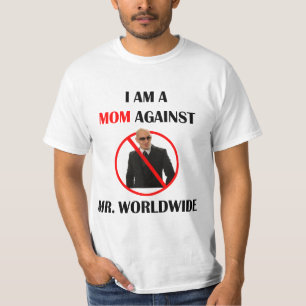 Camiseta Soy una madre contra el concierto de pitbull