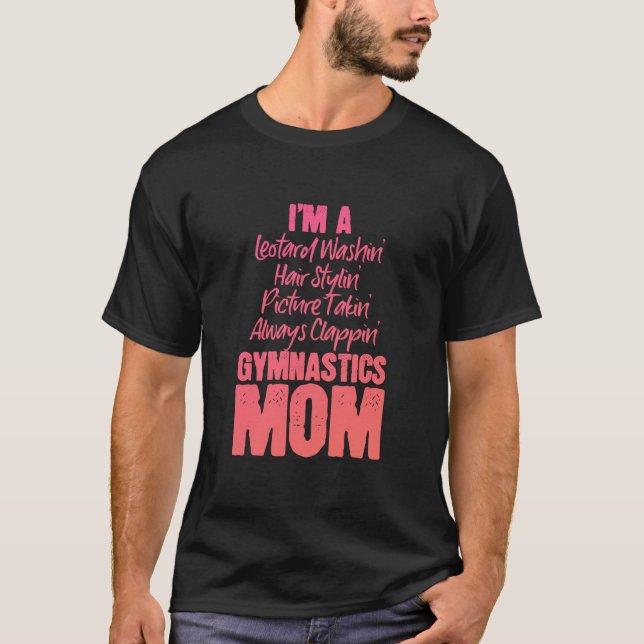 Camiseta Soy una madre de gimnasia (Anverso)