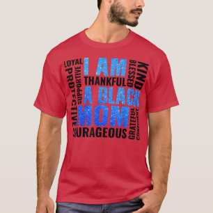 Camiseta Soy Una Madre Negra Mujeres Africanas Estadouniden