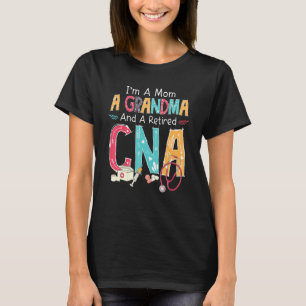 Camiseta Soy una madre y jubilaciones de cna stethoscope re