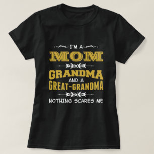 Camiseta Soy una mamá, abuela y una gran abuela