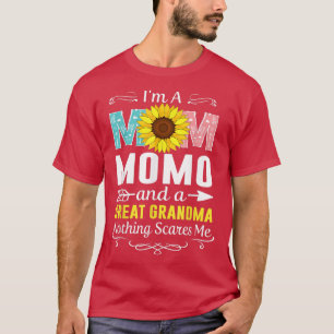 Camiseta Soy Una Mamá Momo Y Una Gran Abuela. Nada Me Da Mi