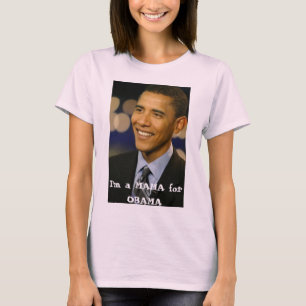 Camiseta Soy una MAMÁ para OBAMA
