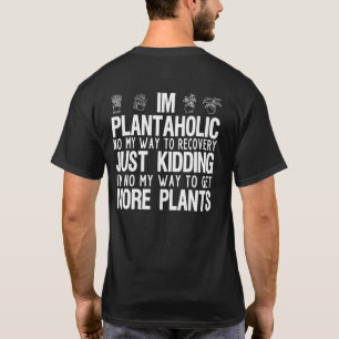 Camiseta Soy una mamá plantahólica jardinera de plantas