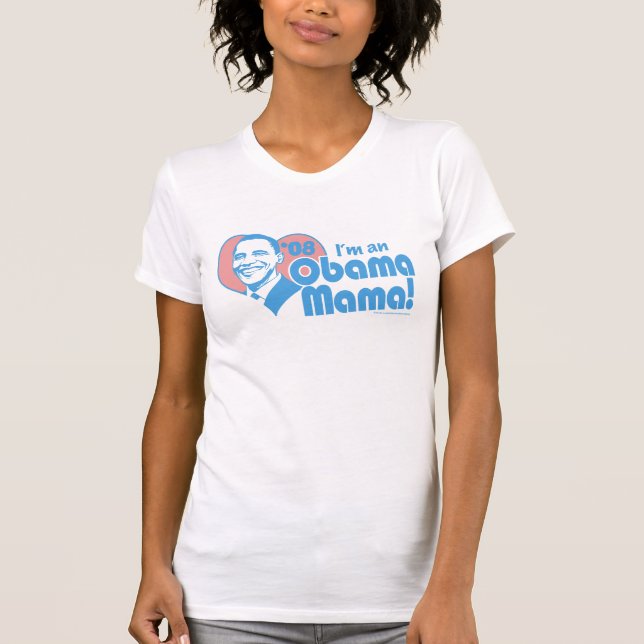 Camiseta Soy una mamá Shirt de Obama (Anverso)