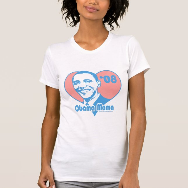Camiseta Soy una mamá Shirt de Obama (Anverso)