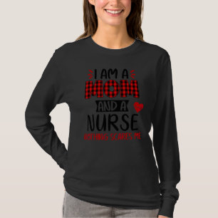 Camiseta Soy Una Mamá Y Una Enfermera. Nada Me Da Mucho Gus