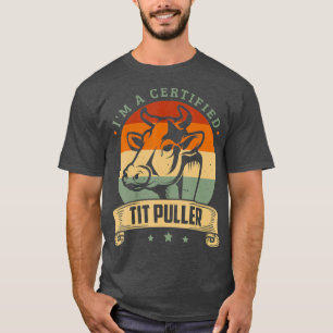 Camiseta Soy una marca certificada de tit puller Design for