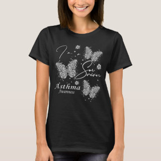 Camiseta Soy una mariposa superviviente para la toma de con