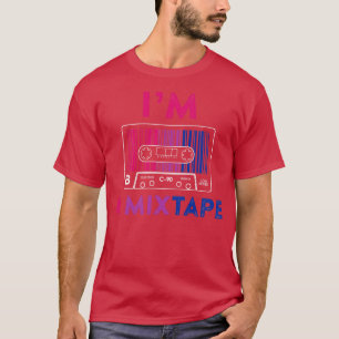 Camiseta Soy una mezcla de orgullo bisexual retro LGBT