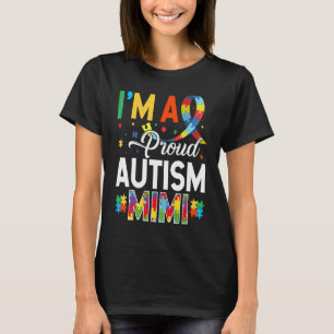 Camiseta Soy una Mimi orgullosa del autismo, coincidiendo c