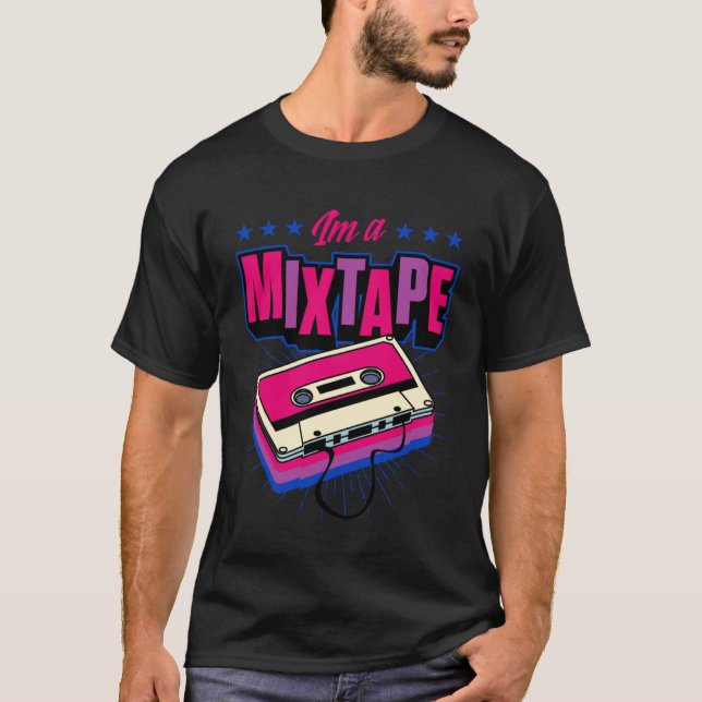 Camiseta Soy una mixtape Retro Aesthet estilo de los años 7 (Anverso)