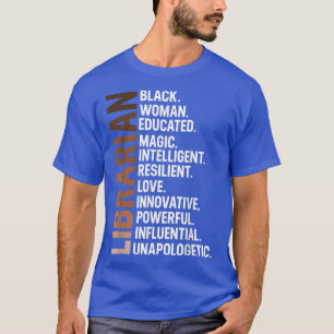 Camiseta Soy una mujer afroafricana de biblioteca negra