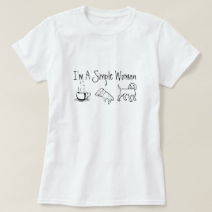 Camiseta Soy una mujer simple