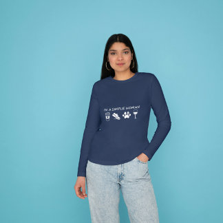 Camiseta Soy una mujer simple