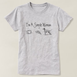 Camiseta Soy una mujer simple