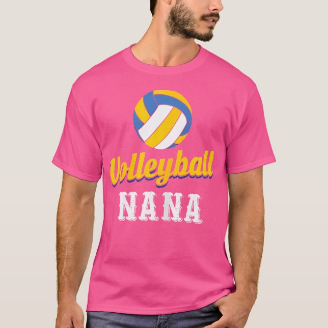 Camiseta Soy Una Nana De Voleibol (Anverso)