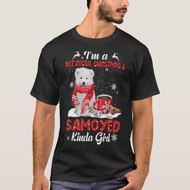 Camiseta Soy una Navidad de navidad de cacao caliente y un  (Anverso)