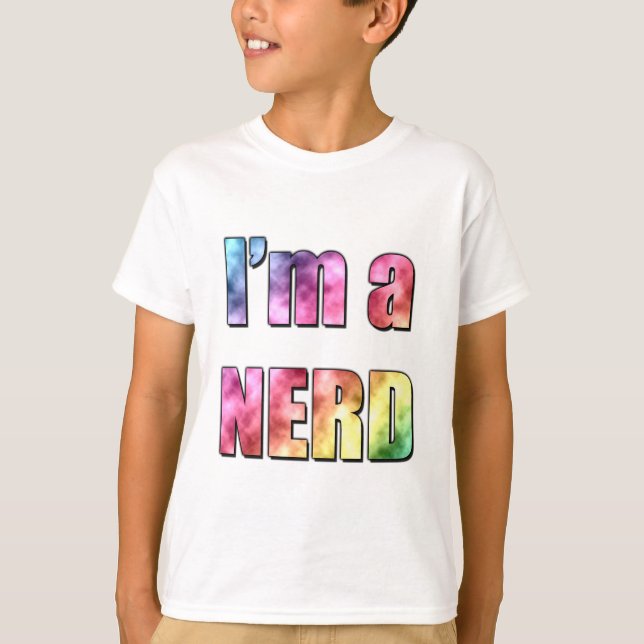 Camiseta Soy una NERD (Anverso)