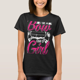 Camiseta Soy Una Novedad De Caza De Bow De Arquero Chica