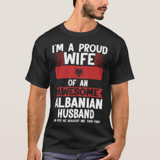 Camiseta Soy una orgullosa esposa de un impresionante espos