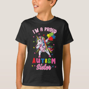 Camiseta Soy una orgullosa hermana autista Conciencia del a