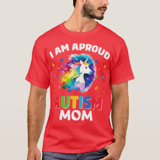 Camiseta soy una orgullosa madre autista