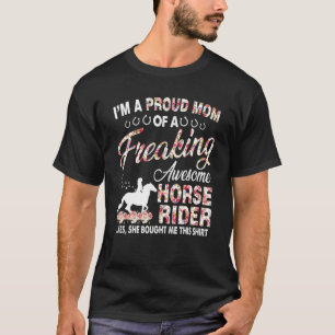 Camiseta Soy Una Orgullosa Madre De Un Impresionante Y Impr