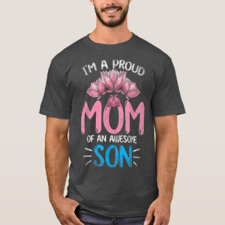 Camiseta Soy Una Orgullosa Madre De Una Impresionante Flora
