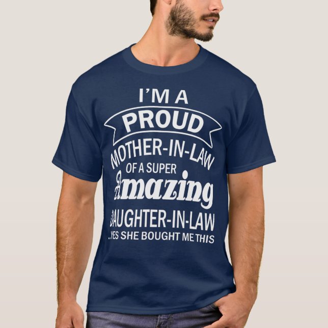 Camiseta Soy Una Orgullosa Madre En Derecho De Un Increíble (Anverso)