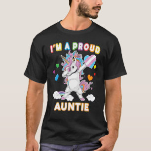Camiseta Soy una orgullosa tía transgénero Lgbt Pride Dabbi