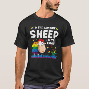 Camiseta Soy una oveja arcoiris LGTB Orgullo Gay Gay Lesbia