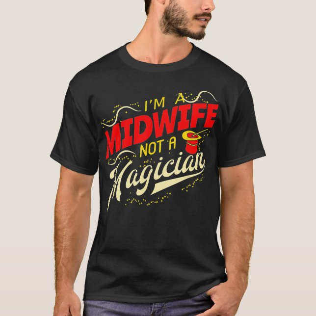 Camiseta Soy Una Partera, No Una Magia, Soy Una Partera Div (Anverso)