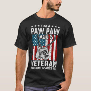 Camiseta Soy una PAW y un veterano nada me asusta