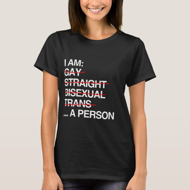 CAMISETA SOY UNA PERSONA (Anverso)