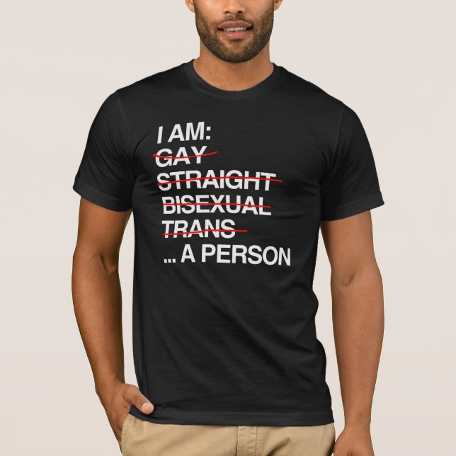 CAMISETA SOY UNA PERSONA (Anverso)