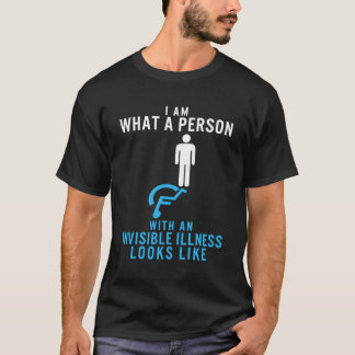 Camiseta Soy Una Persona Con Una Enfermedad Invisible Parec