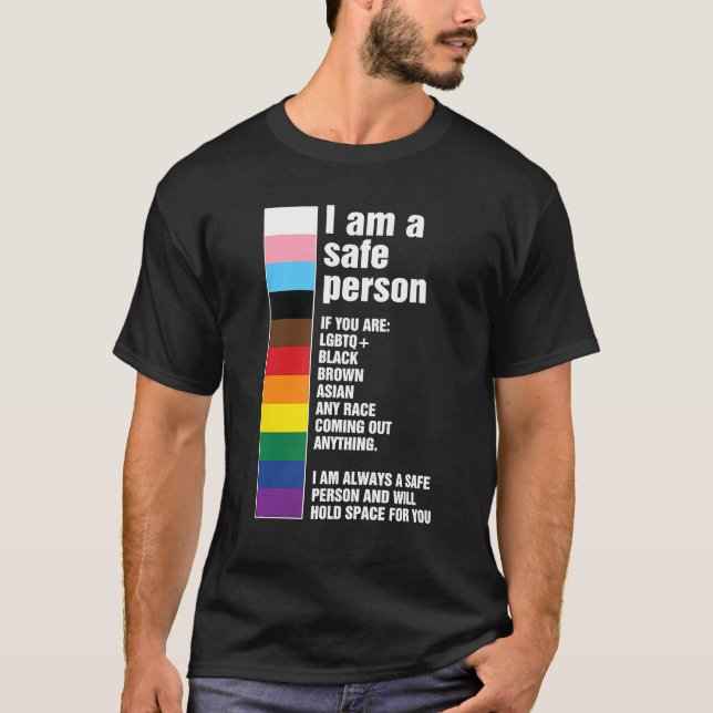 Camiseta Soy Una Persona Segura Ally De Prisión Que Estás A (Anverso)