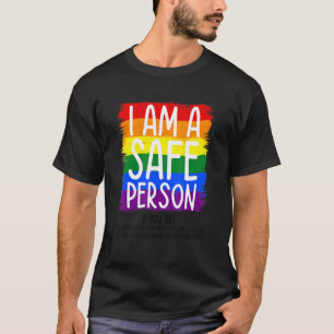 Camiseta Soy Una Persona Segura Orgullo Gay Bisexual Lgbt A