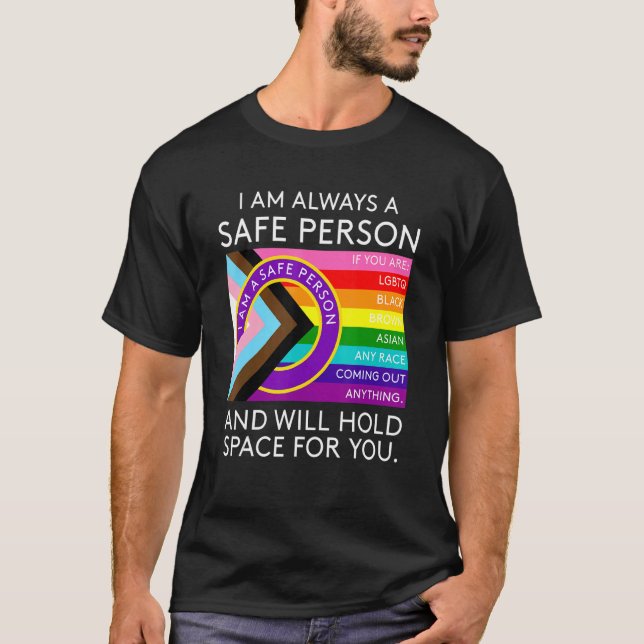 Camiseta Soy Una Persona Segura Y Tendré Espacio Para Ti Lg (Anverso)