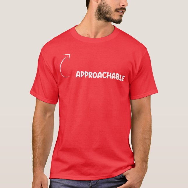 Camiseta Soy una personalidad divertida y accesible Referen (Anverso)