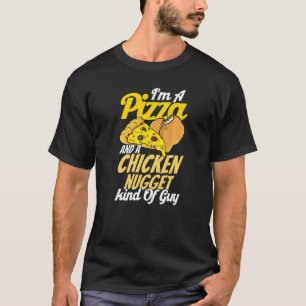Camiseta Soy una pizza y una especie de pizza de pollo