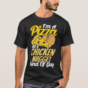 Camiseta Soy una pizza y una especie de pizza de pollo