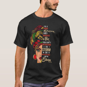 Camiseta Soy una Reina Virgo Nacida En Septiembre Feliz Bir