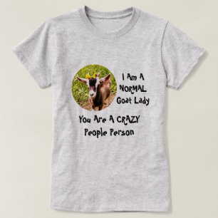 Camiseta Soy una señora NORMAL de la cabra