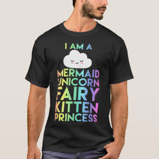 Camiseta Soy una sirvienta de unicornio para niños de gatit
