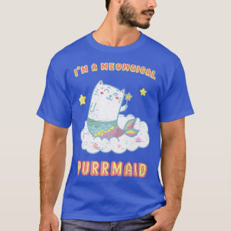 Camiseta Soy una sirvienta meowgical marina marina en el ma