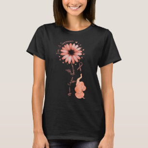Camiseta Soy una sobreviviente de la cinta de la cinta de l